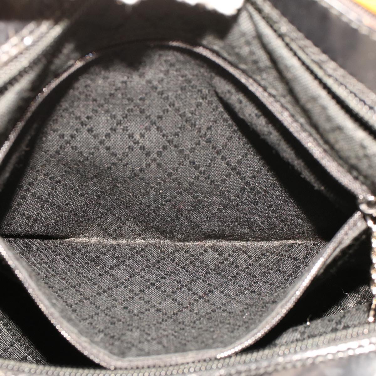 GUCCI Bamboo Shoulder Bag Nylon Black 00019560531 bs5299