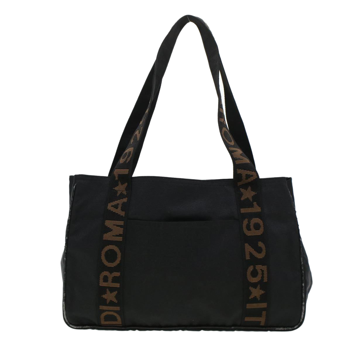 FENDI Tote Bag Nylon Black bs5489