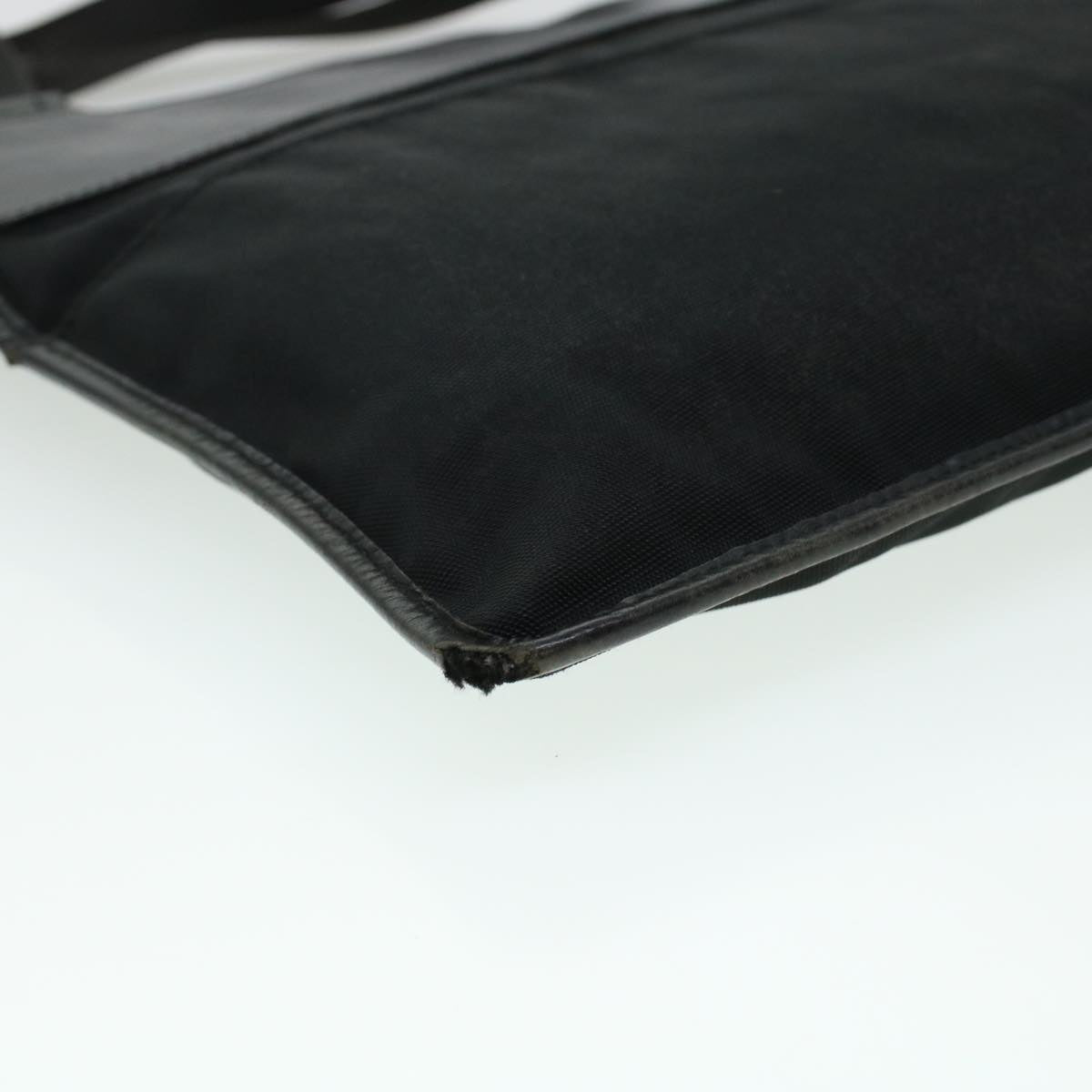 GUCCI Shoulder Bag Nylon Black 01903542123 bs5511