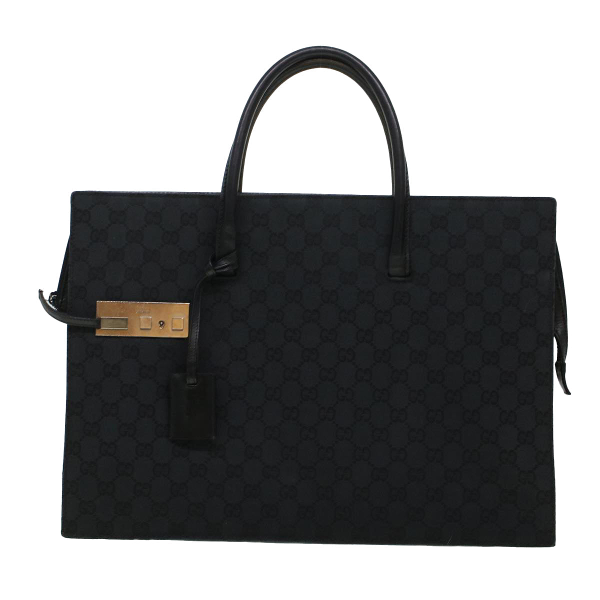 GUCCI GG Canvas Business Bag Black 0153708 bs5512