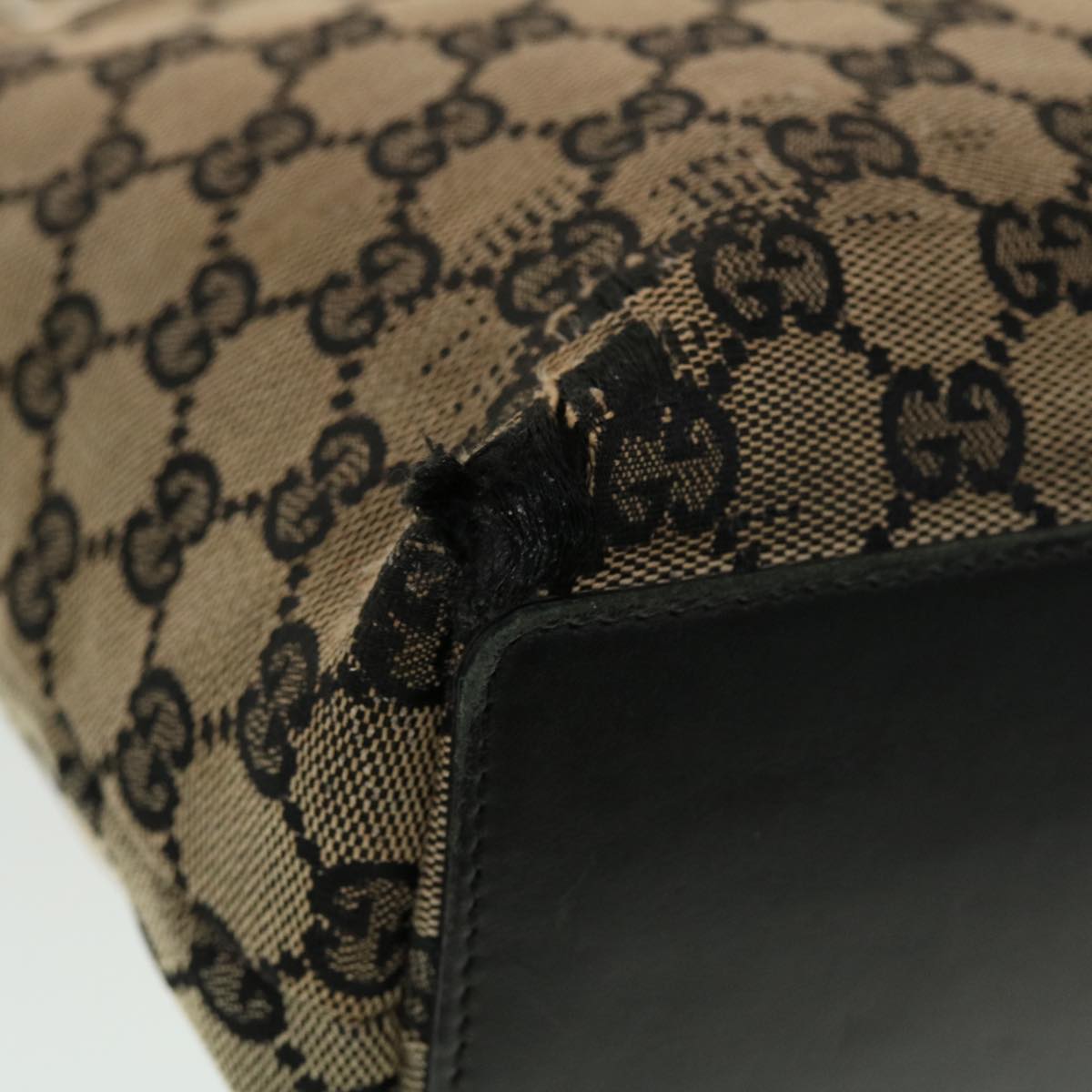 GUCCI GG Canvas Tote Bag Beige bs5659