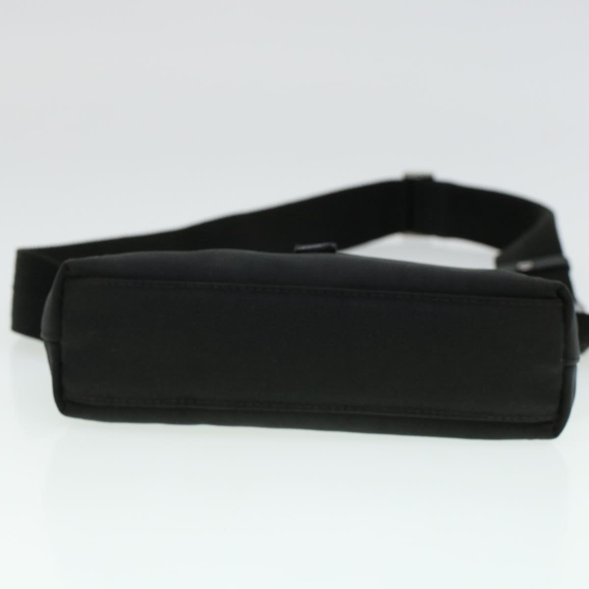 GUCCI Waist Bag Canvas Black 92543 bs5795