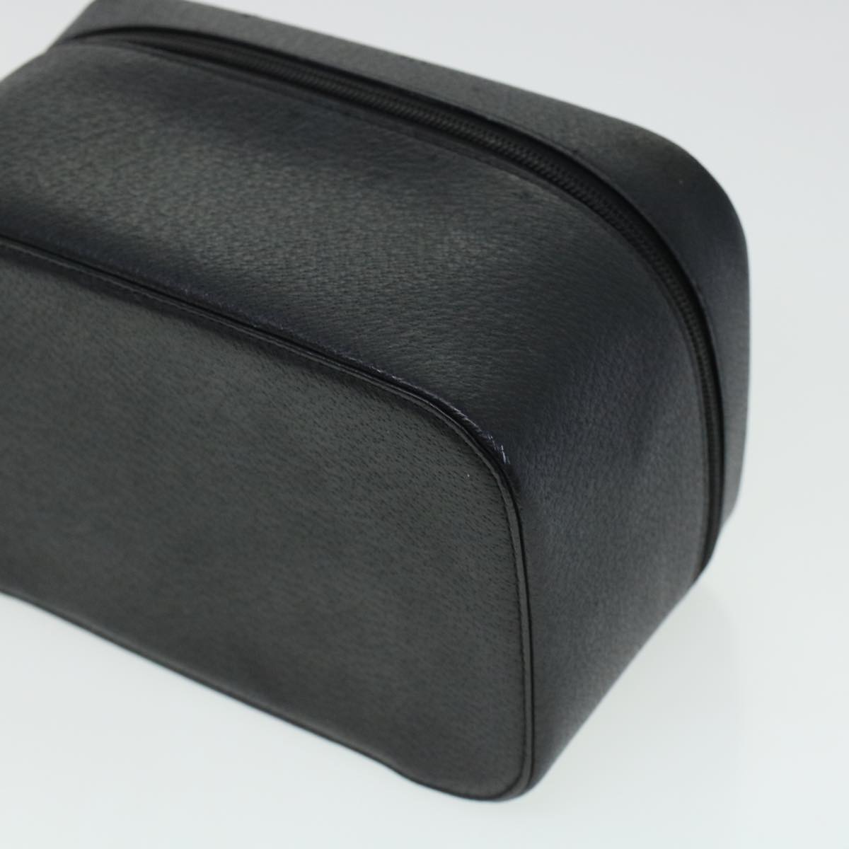 GUCCI Vanity Cosmetic Pouch Leather Black 039.1705.0710 bs5804
