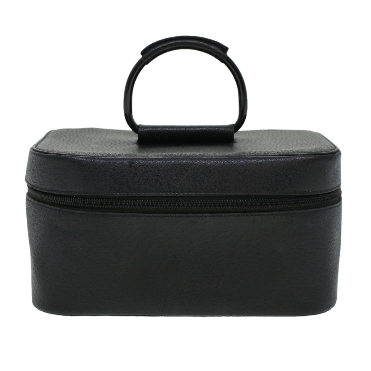 GUCCI Vanity Cosmetic Pouch Leather Black 039.1705.0710 bs5804