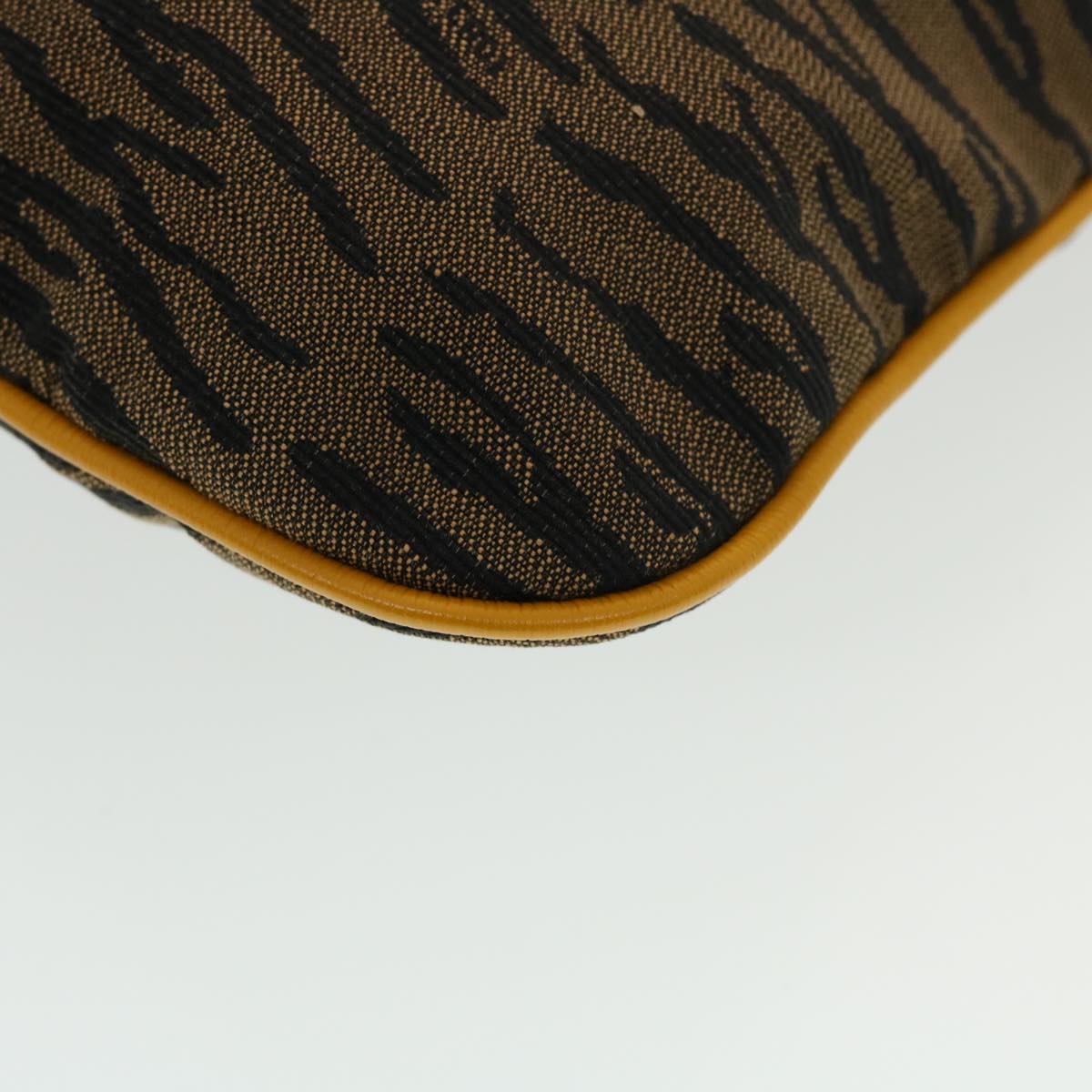 FENDI Shoulder Bag Canvas Brown bs5831