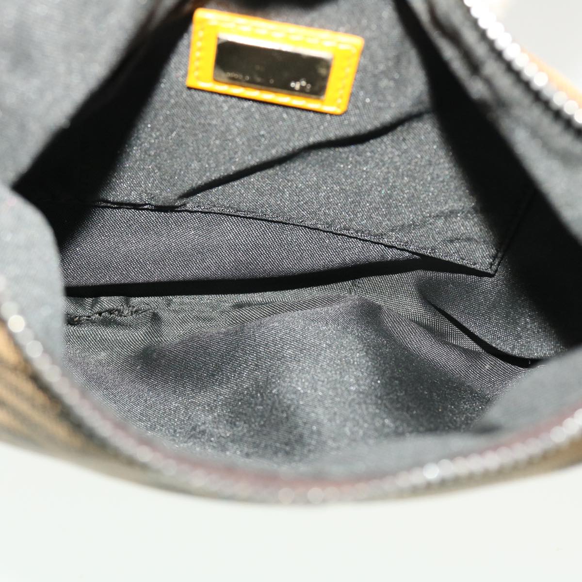 FENDI Shoulder Bag Canvas Brown bs5831