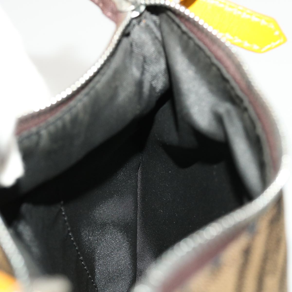FENDI Shoulder Bag Canvas Brown bs5831