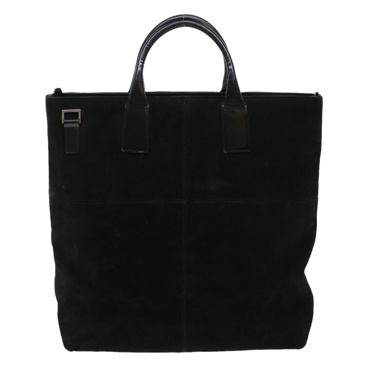 GUCCI Hand Bag Suede Black  bs5946