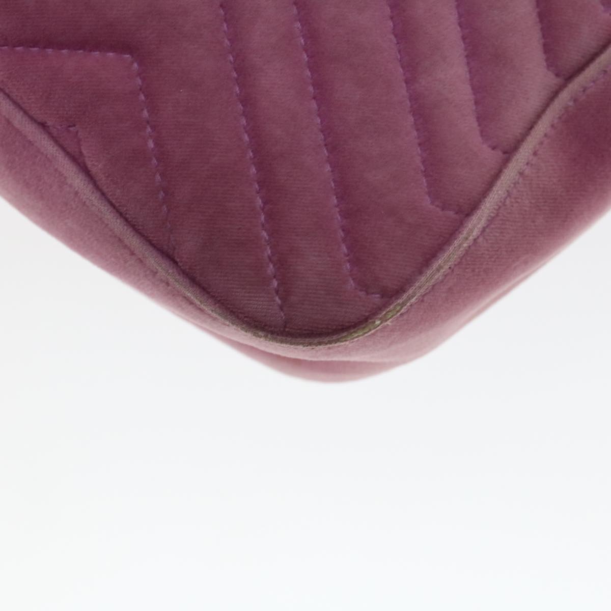 GUCCI GG Marmont Chain Shoulder Bag Velor Pink 443497 bs6311