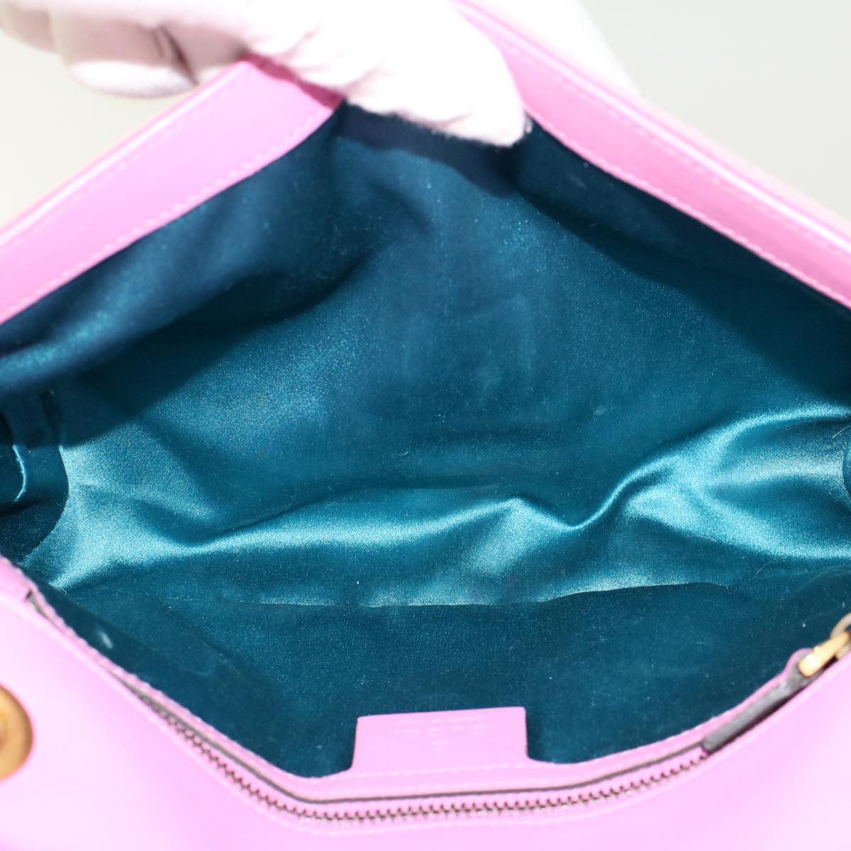 GUCCI GG Marmont Chain Shoulder Bag Velor Pink 443497 bs6311