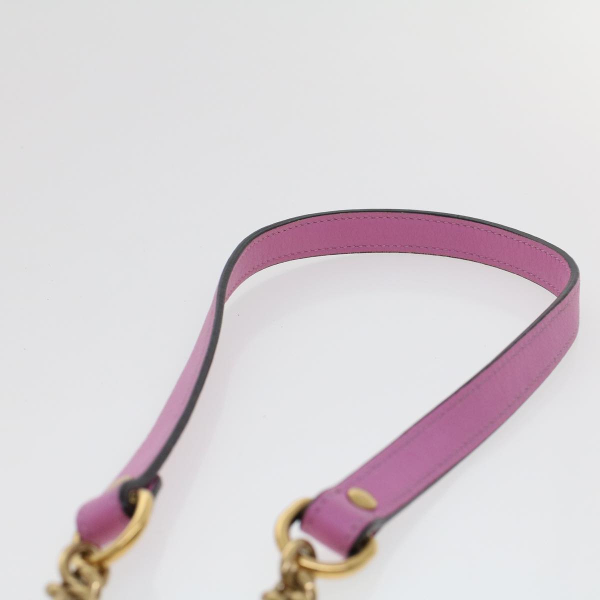 GUCCI GG Marmont Chain Shoulder Bag Velor Pink 443497 bs6311