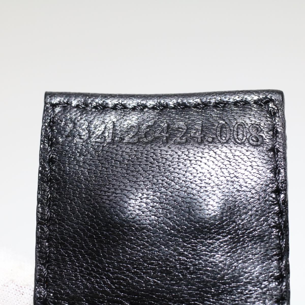 FENDI Mamma Baguette Shoulder Bag Nylon Leather Black 2321.26424.008 bs6395