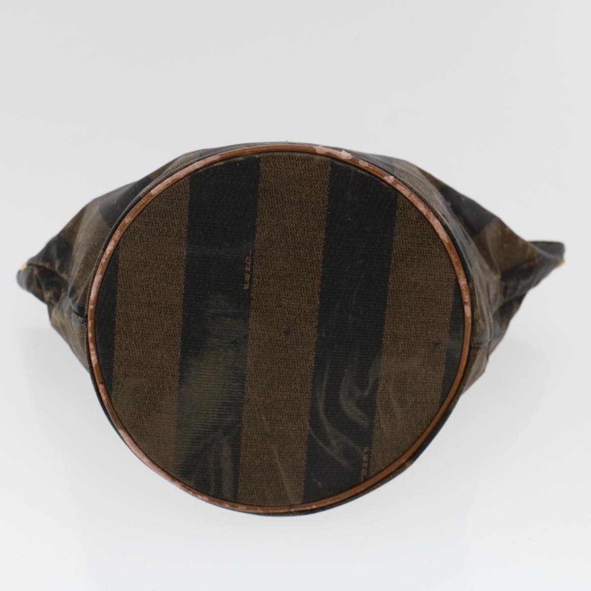 FENDI Pecan Canvas Hand Bag Shoulder Bag Nylon 4Set Brown Black bs6444