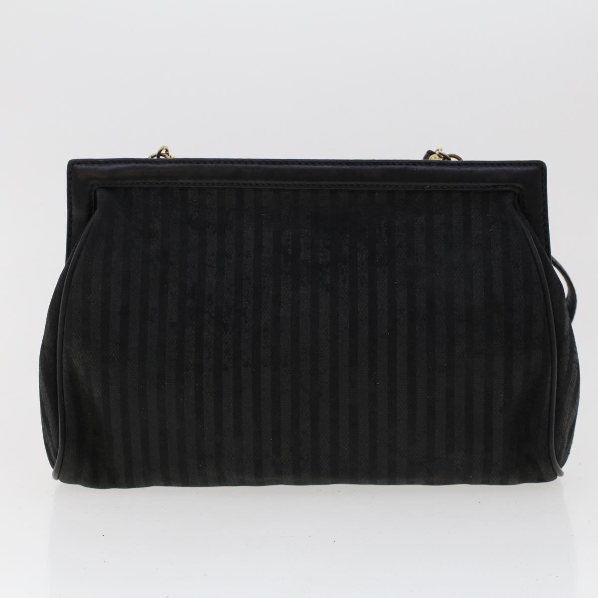 FENDI Pecan Canvas Hand Bag Shoulder Bag Nylon 4Set Brown Black bs6444