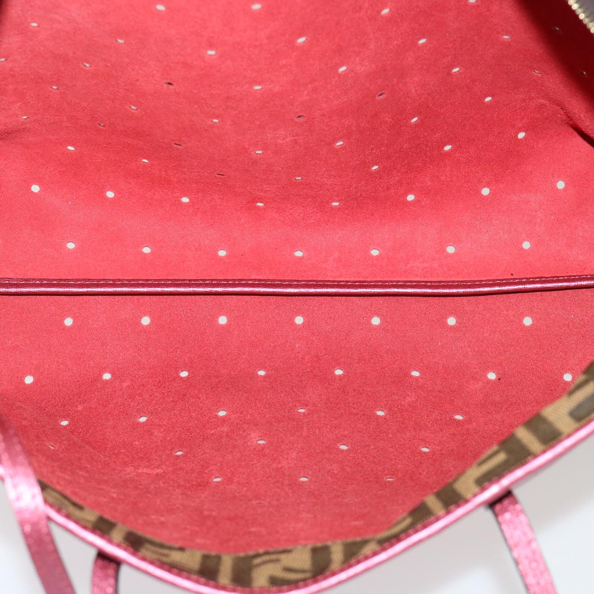FENDI Tote Bag Leather Pink bs6445