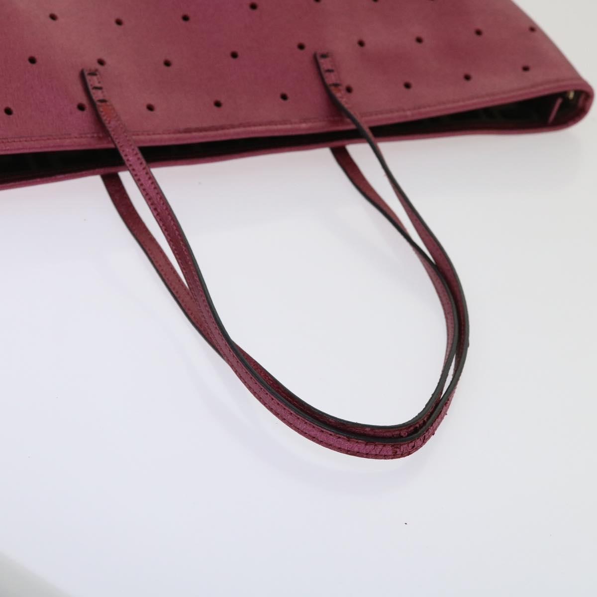 FENDI Tote Bag Leather Pink bs6445