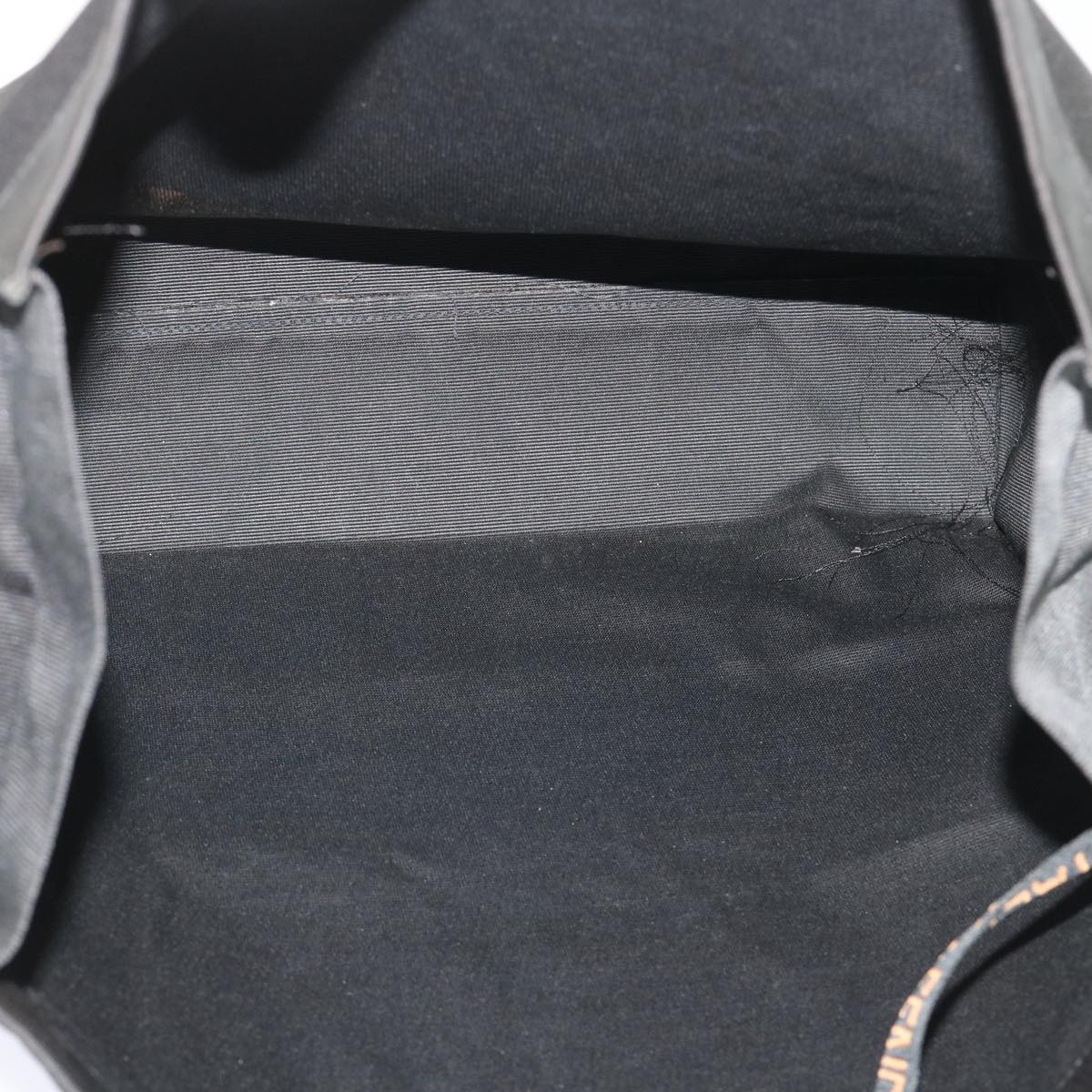 FENDI Pecan Canvas Hand Bag Garment Cover Nylon 2Set Brown Black bs6470
