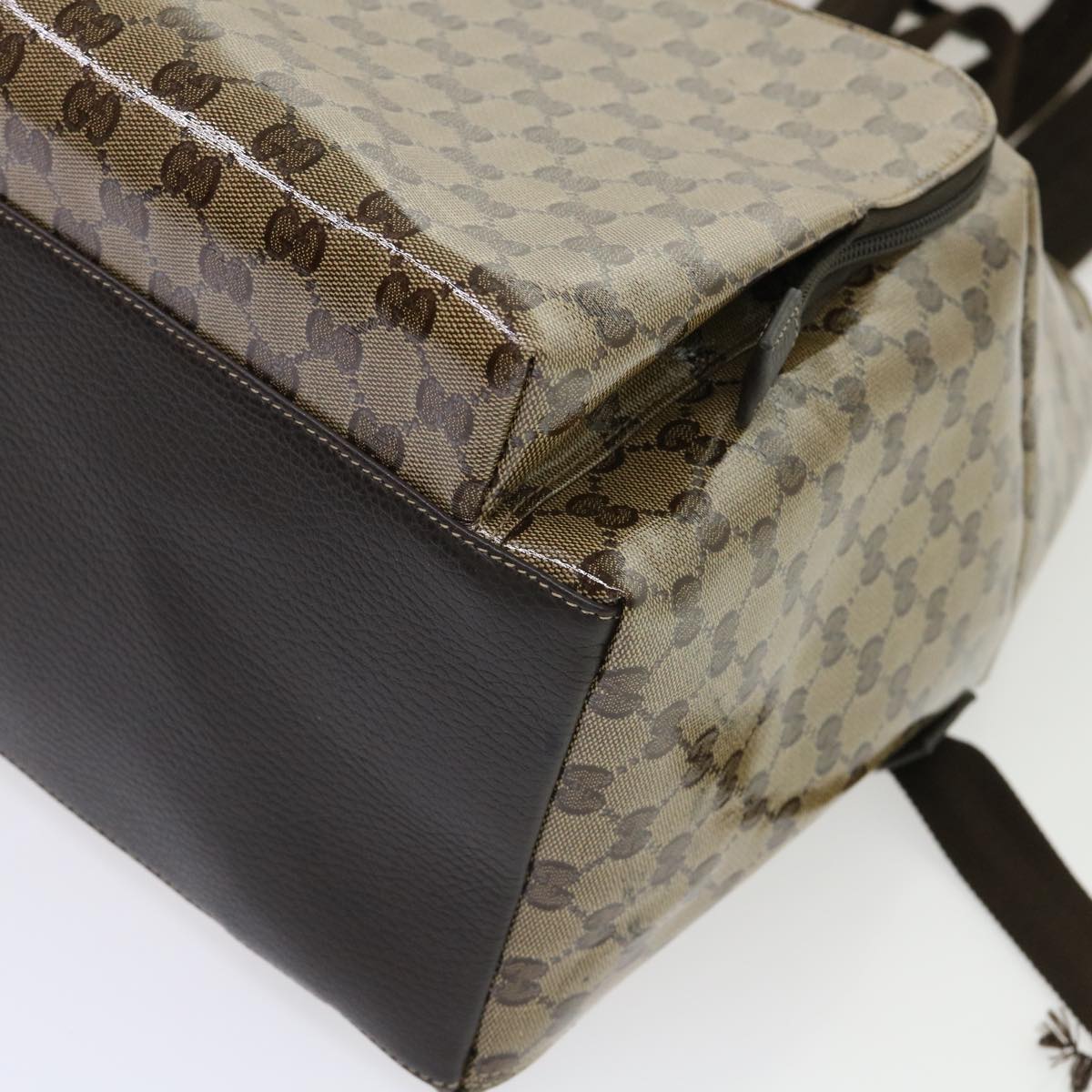 GUCCI GG Crystal Backpack Beige 179606 bs6471