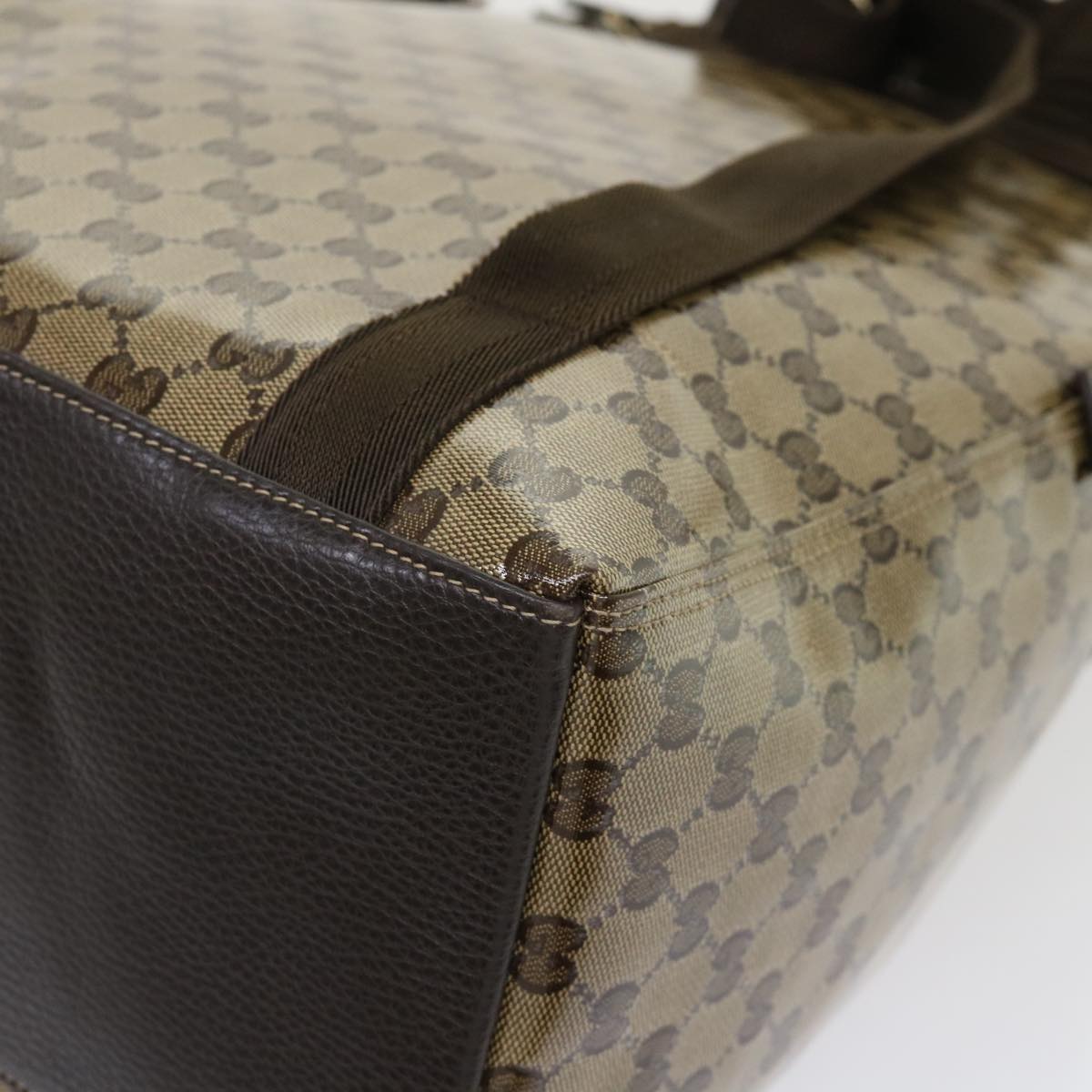 GUCCI GG Crystal Backpack Beige 179606 bs6471