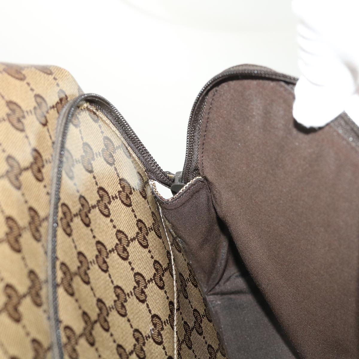 GUCCI GG Crystal Backpack Beige 179606 bs6471