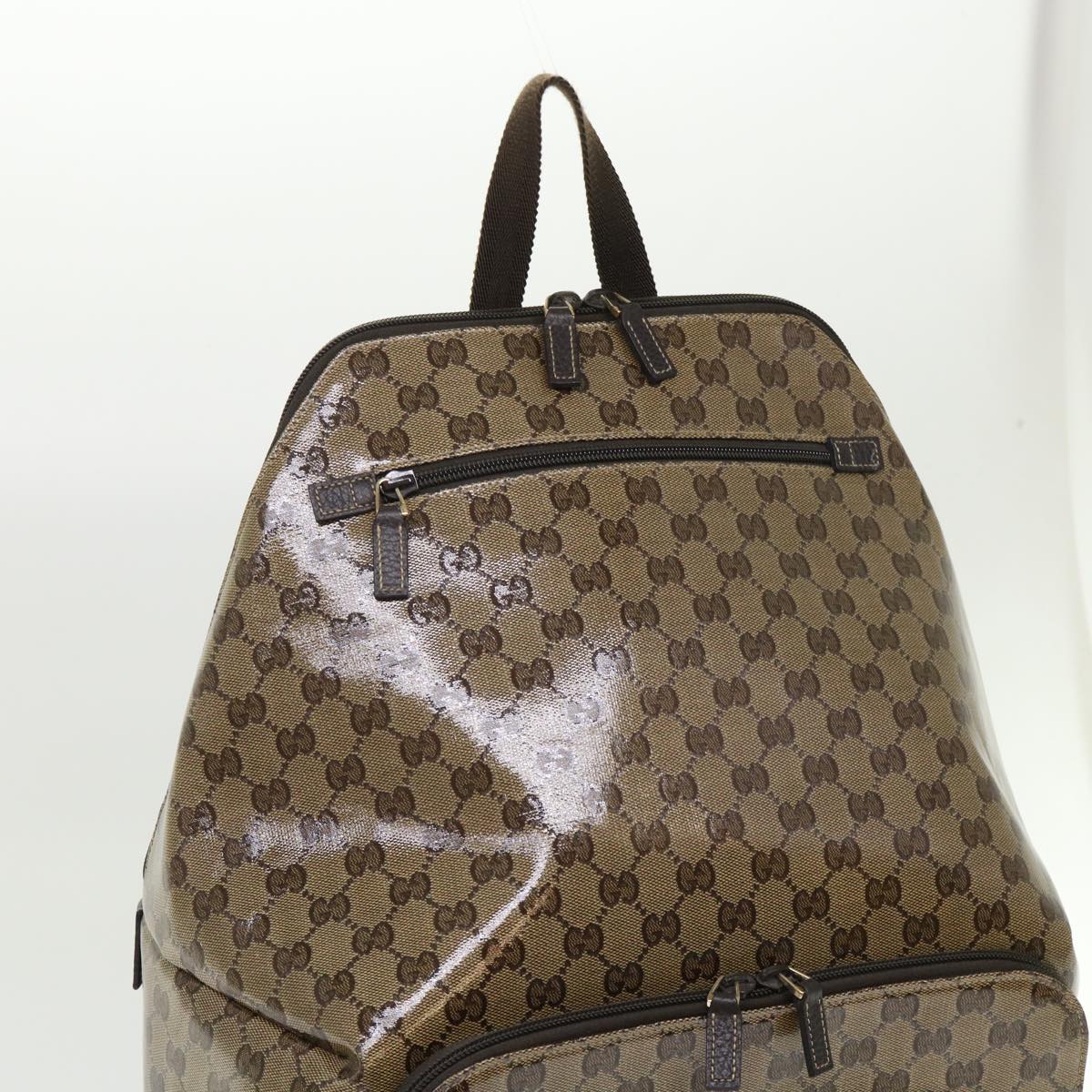 GUCCI GG Crystal Backpack Beige 179606 bs6471
