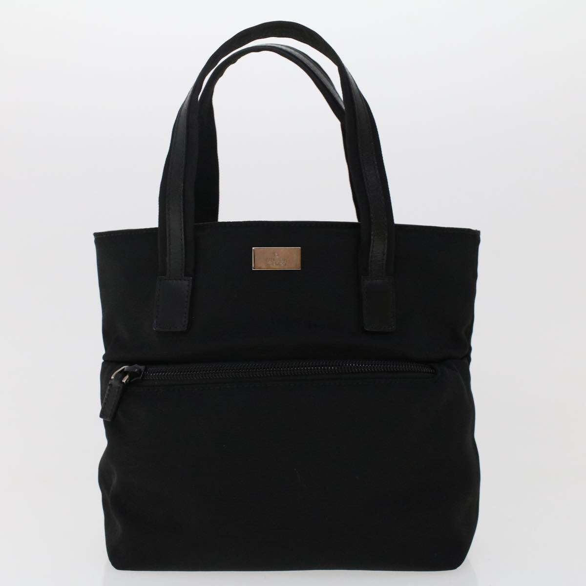 GUCCI Hand Bag Nylon 3Set Black Beige bs6513