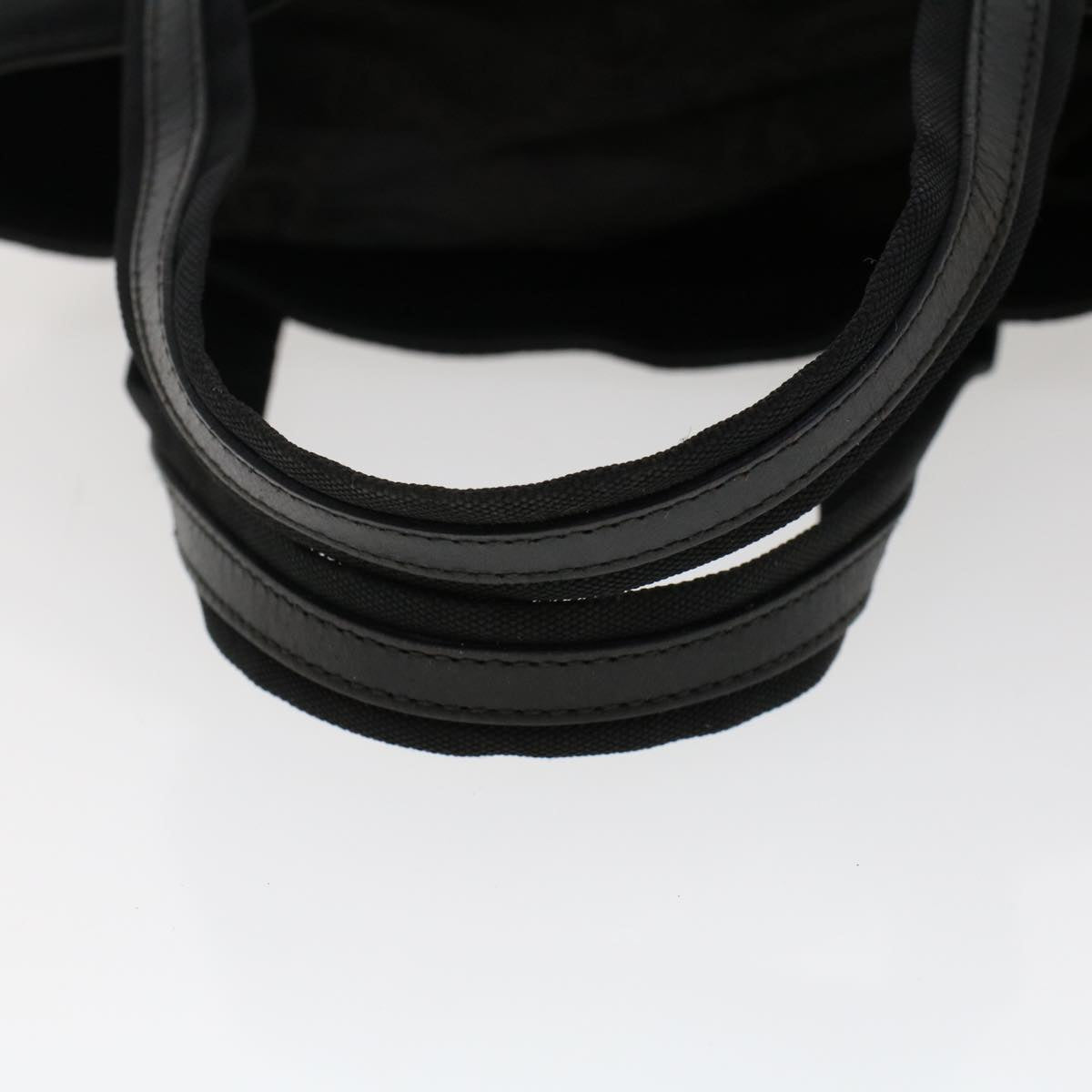 GUCCI Hand Bag Nylon 3Set Black Beige bs6513