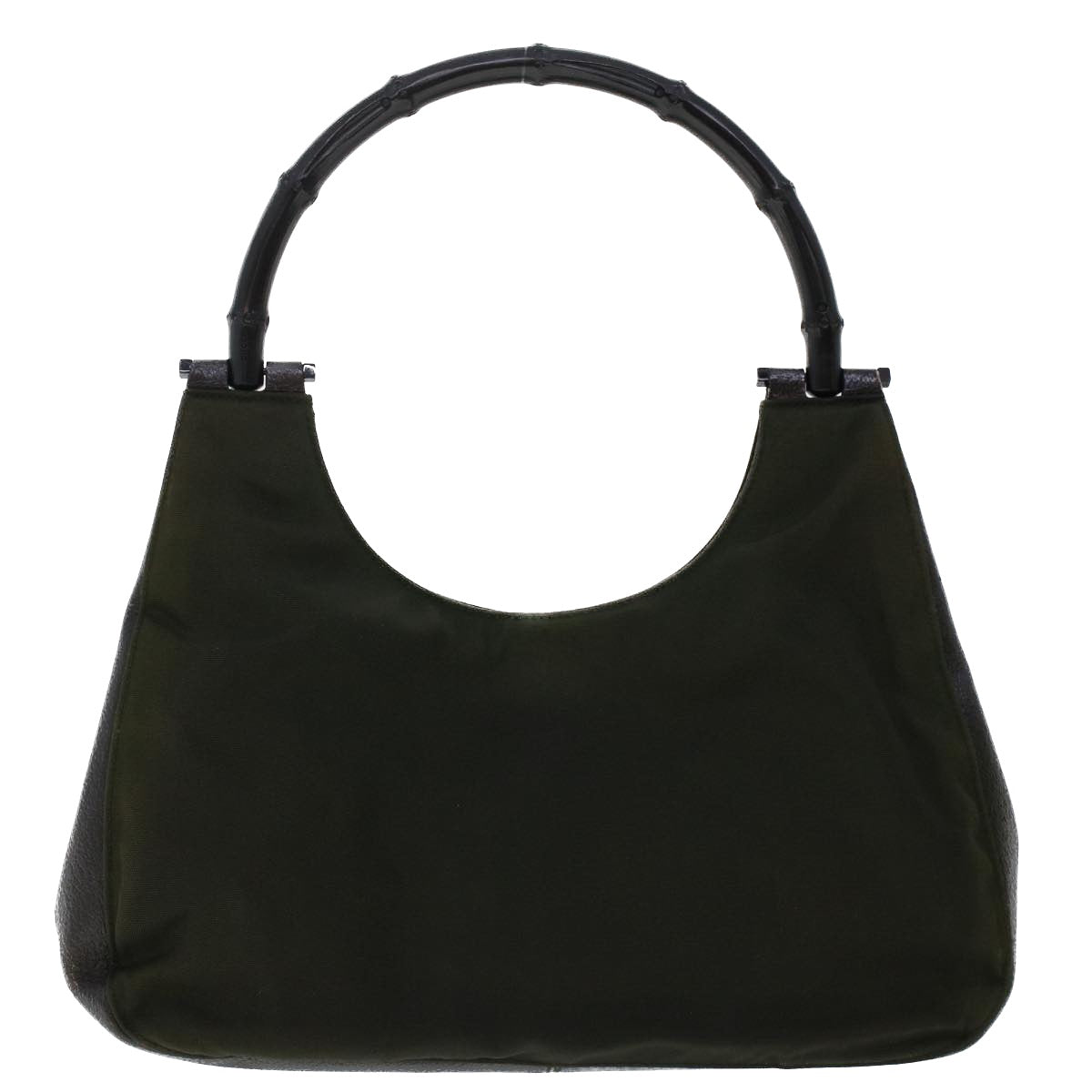 GUCCI Hand Bag Nylon 3Set Black Beige bs6513