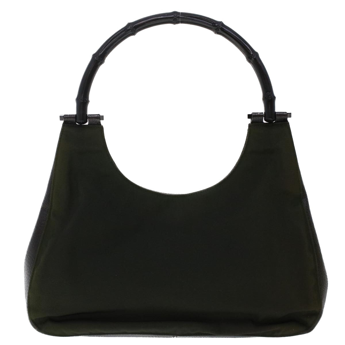 GUCCI Hand Bag Nylon 3Set Black Beige bs6513