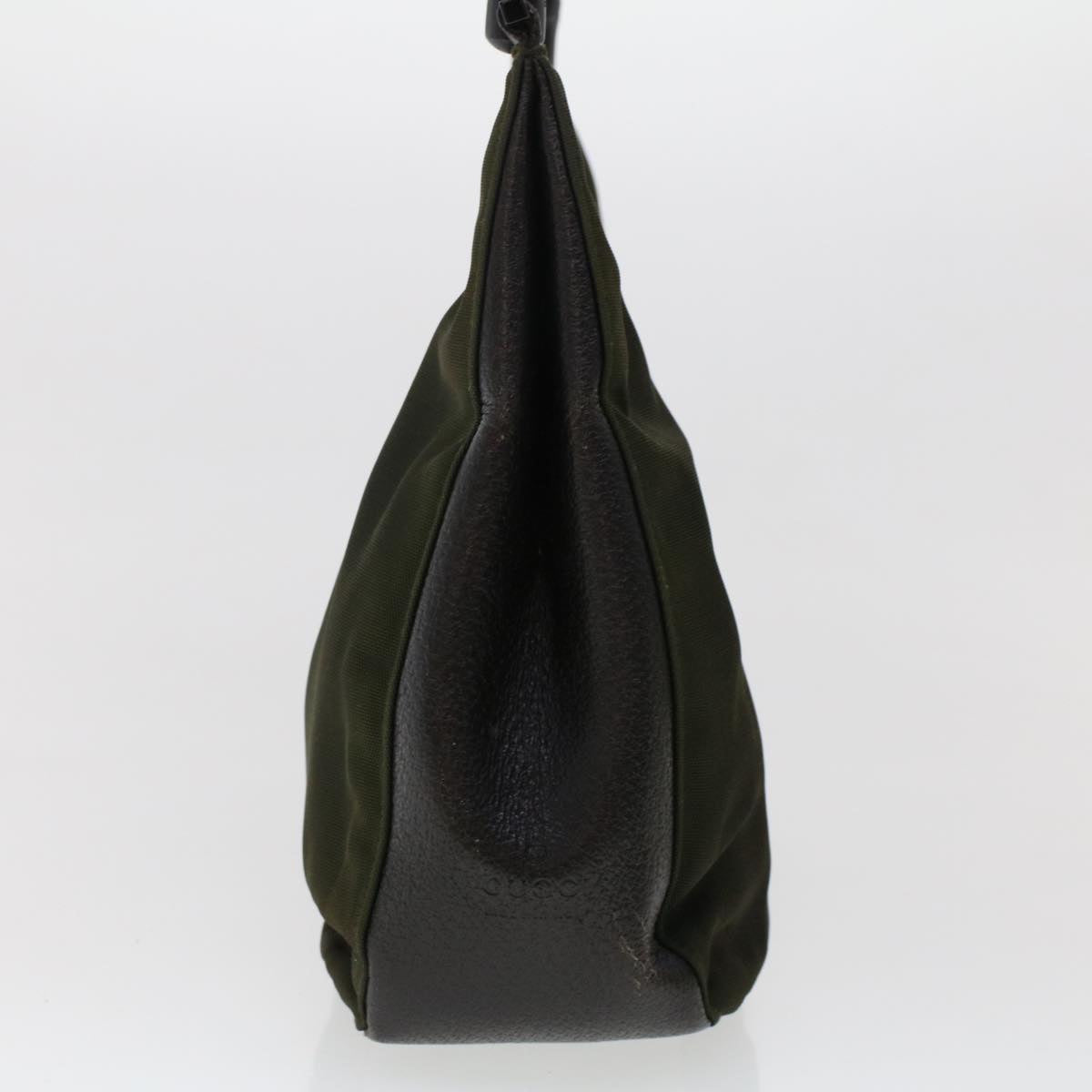 GUCCI Hand Bag Nylon 3Set Black Beige bs6513