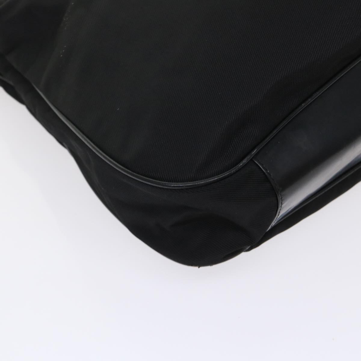 GUCCI Bamboo Shoulder Bag Canvas 2way Black bs6613