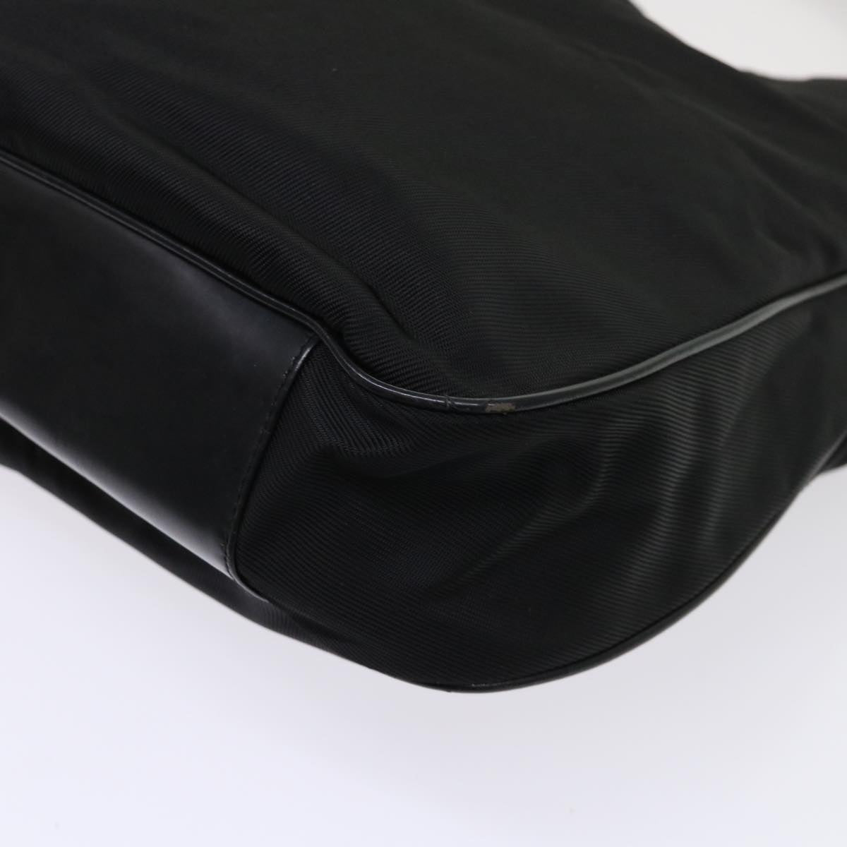 GUCCI Bamboo Shoulder Bag Canvas 2way Black bs6613