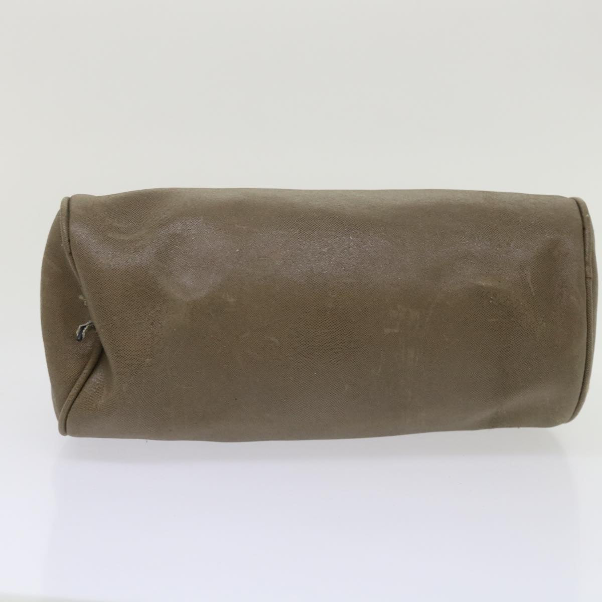 GUCCI Hand Bag Clutch Bag Leather 2Set Beige Gray bs6682