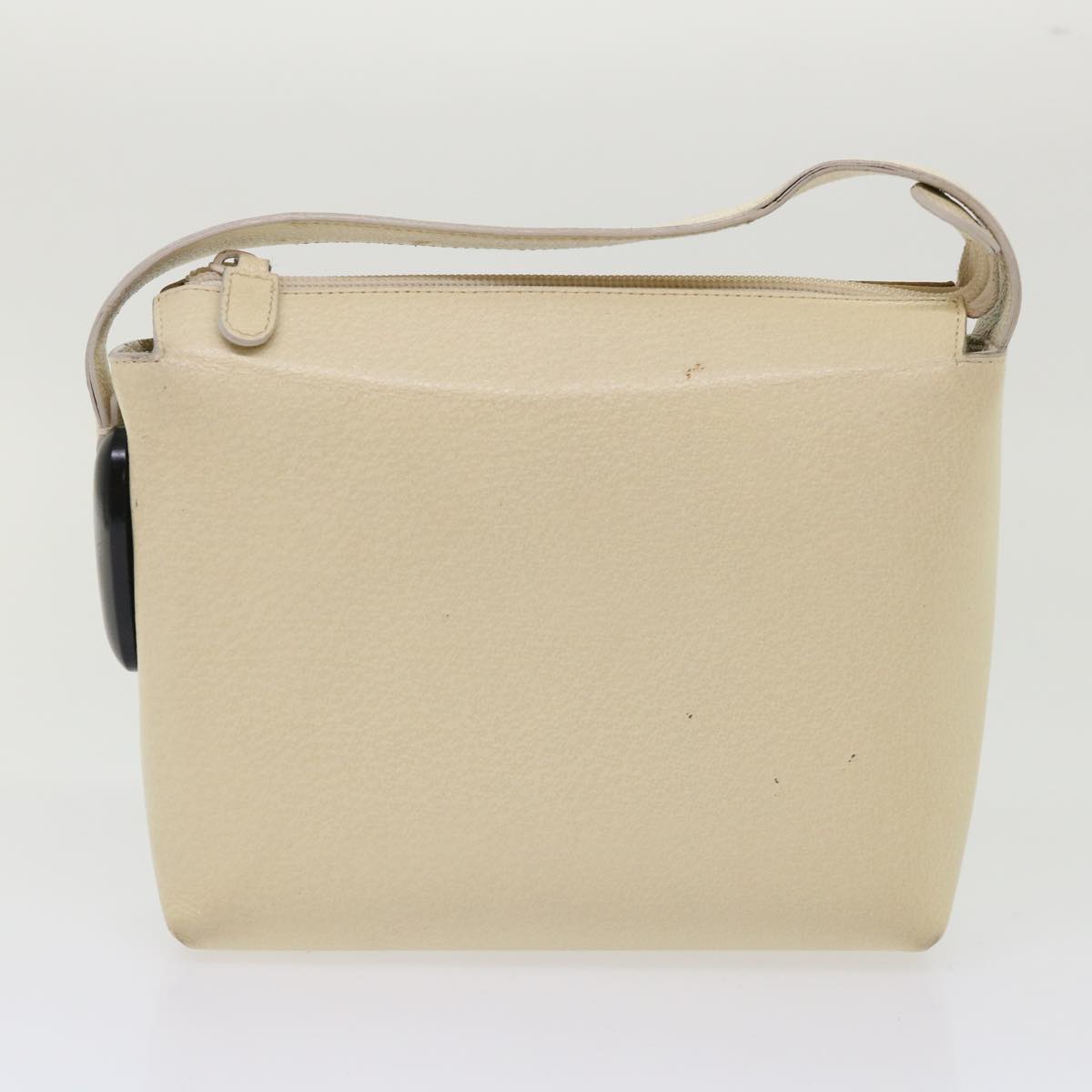 GUCCI Hand Bag Clutch Bag Leather 2Set Beige Gray bs6682