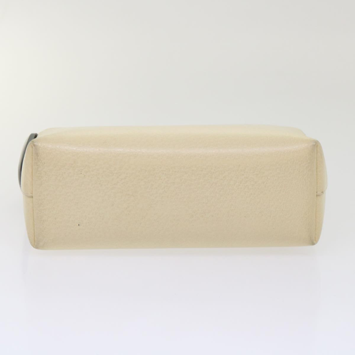 GUCCI Hand Bag Clutch Bag Leather 2Set Beige Gray bs6682