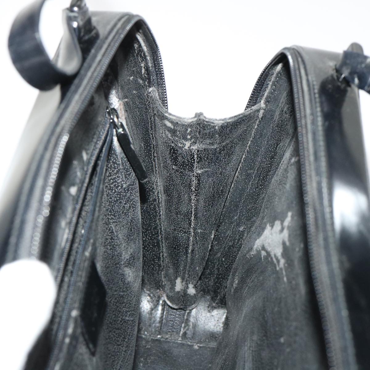 GUCCI Shoulder Bag Patent leather Black 001•3091 3754 bs7235
