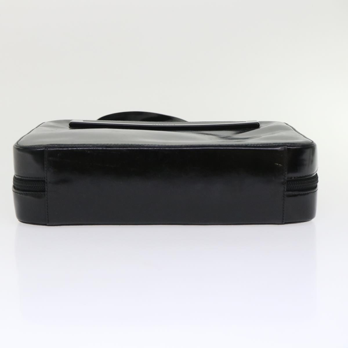 GUCCI Shoulder Bag Patent leather Black 001•3091 3754 bs7235