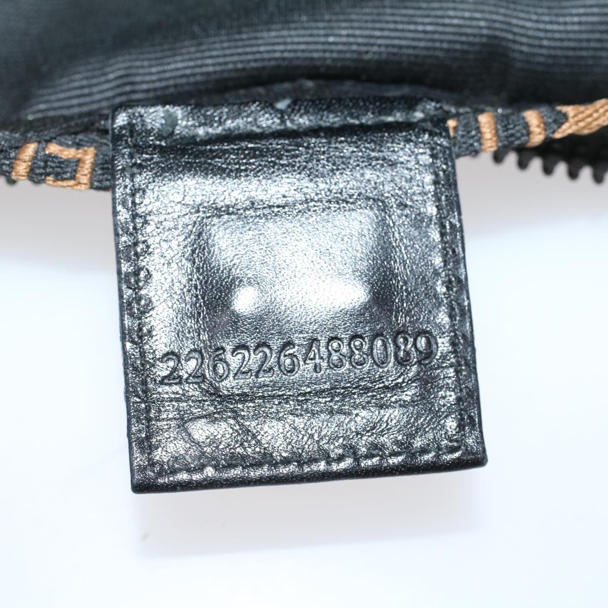 FENDI Tote Bag Nylon Black bs7442