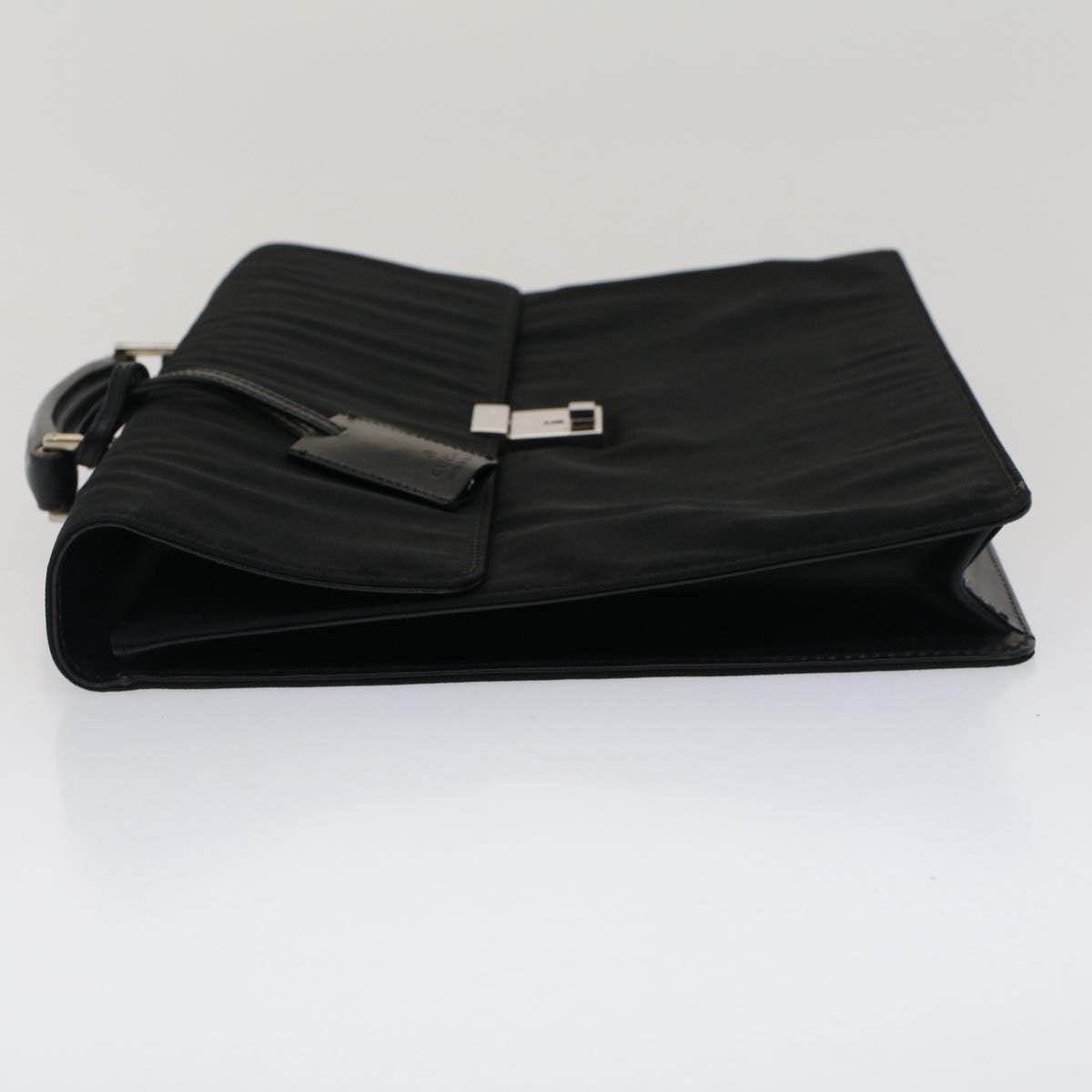GUCCI Business Bag Nylon Black 015.0235 bs7486