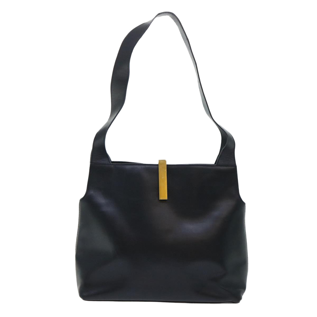 GUCCI Jackie Shoulder Bag Leather Nylon 2Set Black bs7522