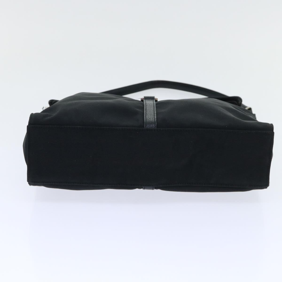 GUCCI Jackie Shoulder Bag Leather Nylon 2Set Black bs7522