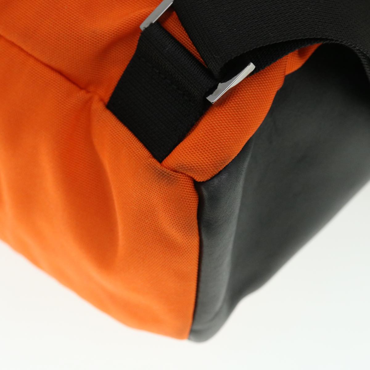 GUCCI Backpack Nylon Leather Orange 003•0233 bs7523