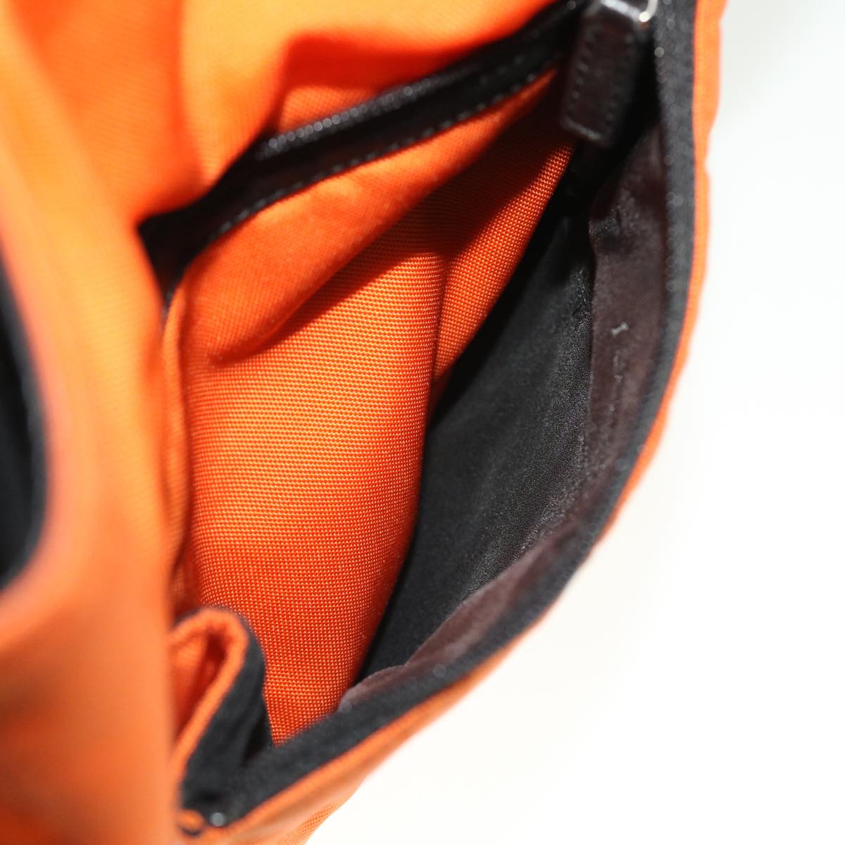 GUCCI Backpack Nylon Leather Orange 003•0233 bs7523