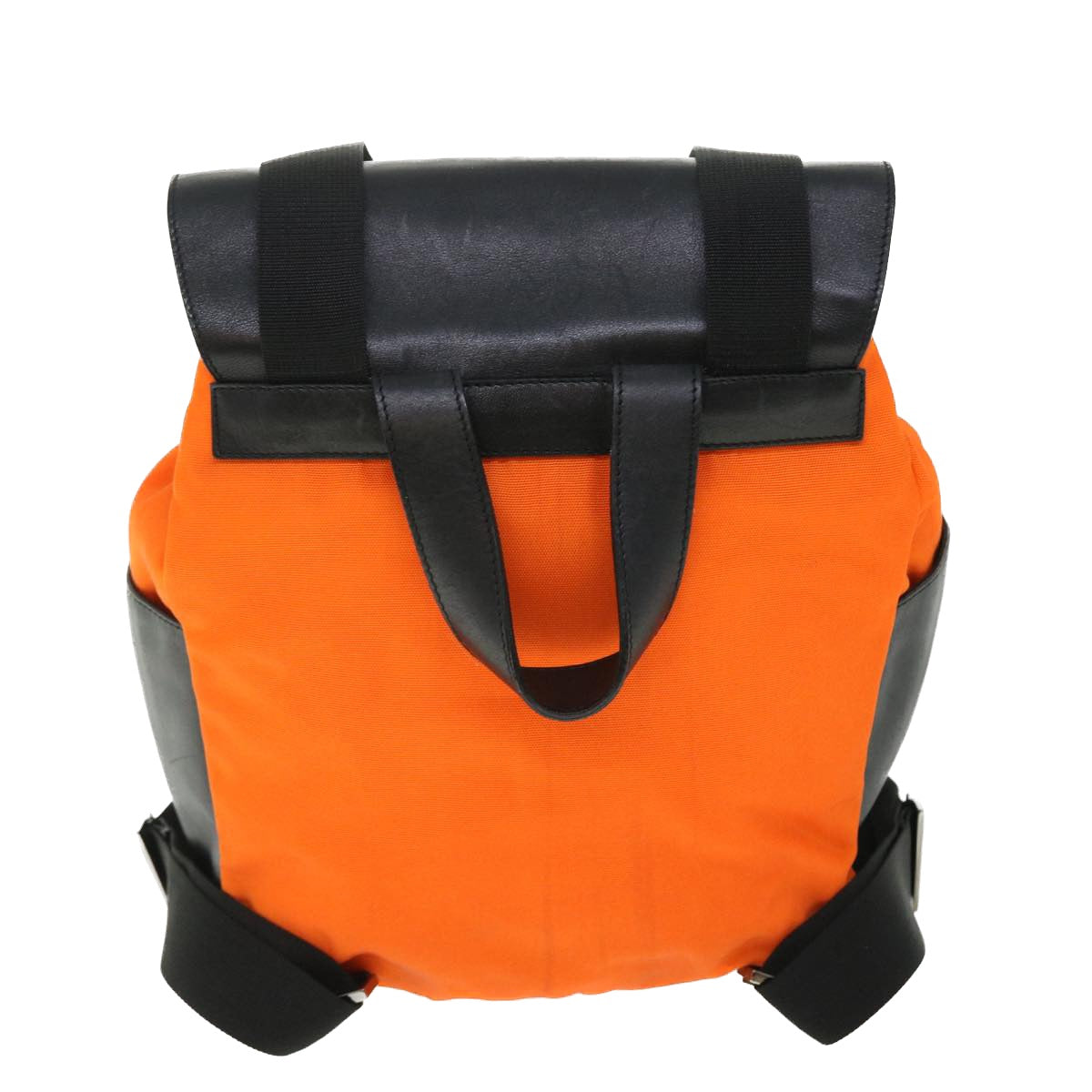 GUCCI Backpack Nylon Leather Orange 003•0233 bs7523