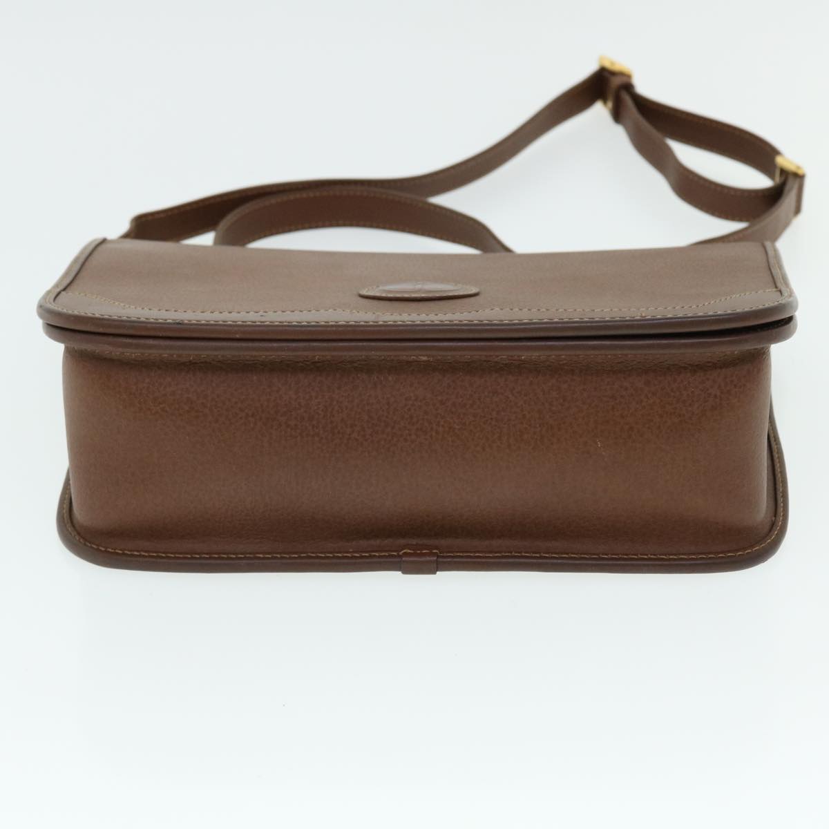 GUCCI Shoulder Bag Leather Brown bs7660