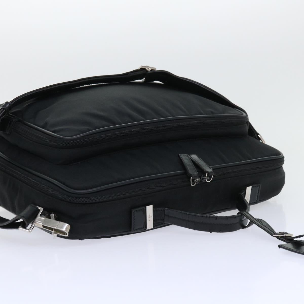 GUCCI Business Bag Canvas 2way Black bs7782