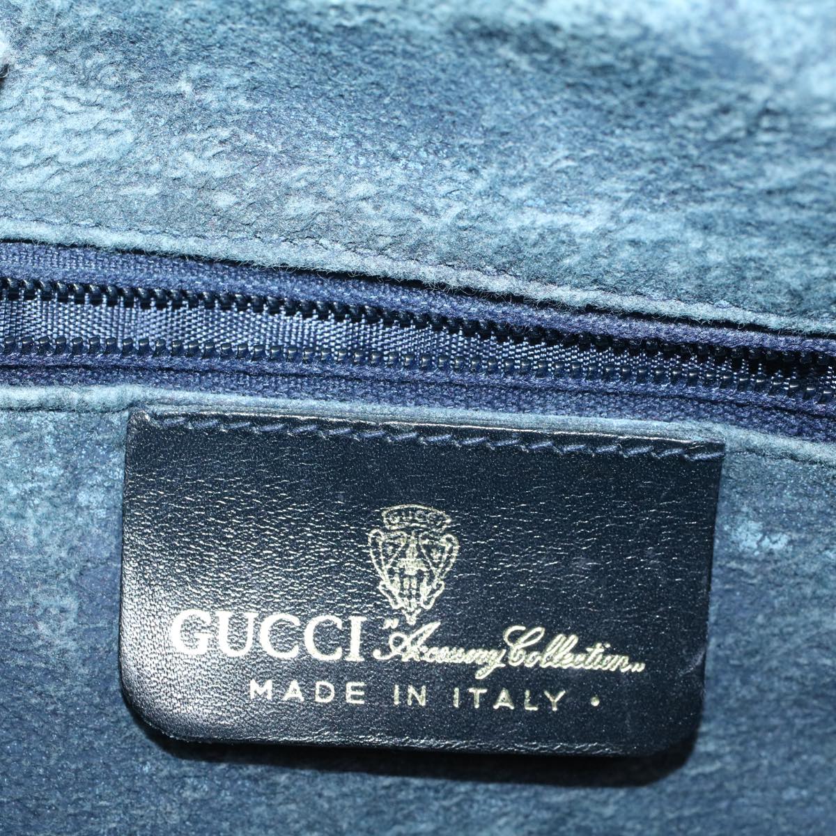 GUCCI GG Canvas Sherry Line Boston Bag Gray Red Navy 37 012 3841 bs7794
