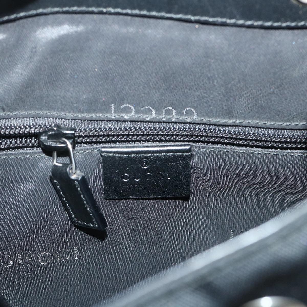 GUCCI Shoulder Bag Nylon Black 019 0325 002113 bs7815