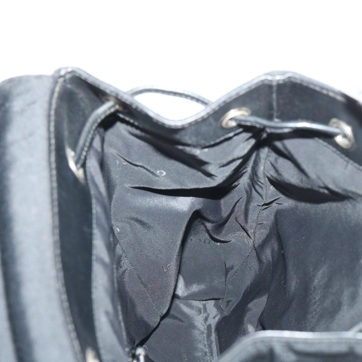 GUCCI Shoulder Bag Nylon Black 019 0325 002113 bs7815