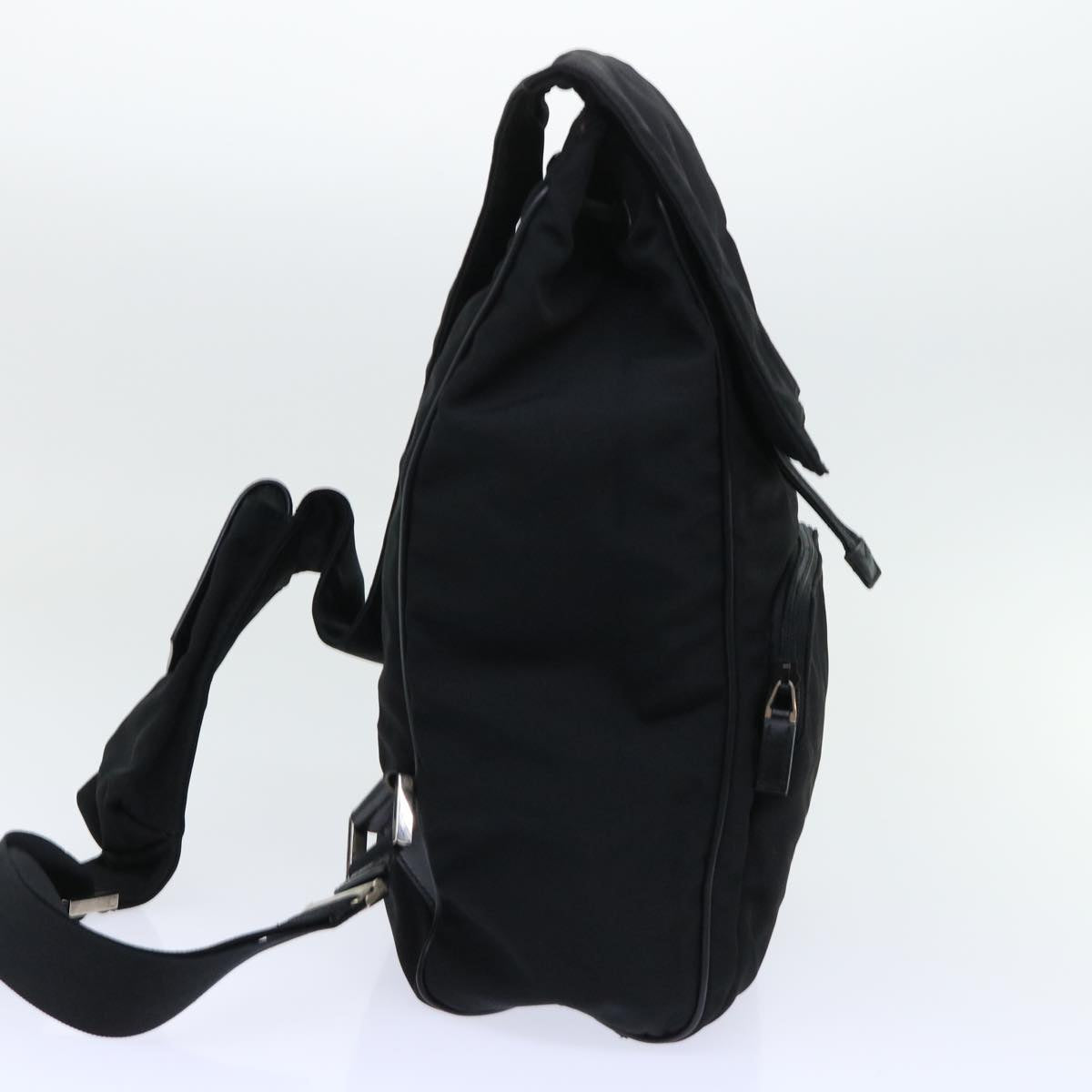 GUCCI Shoulder Bag Nylon Black 019 0325 002113 bs7815